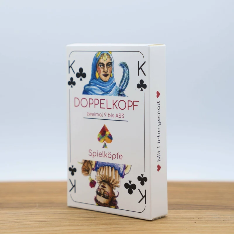 Doppelkopf Spielkarten, gendergerecht