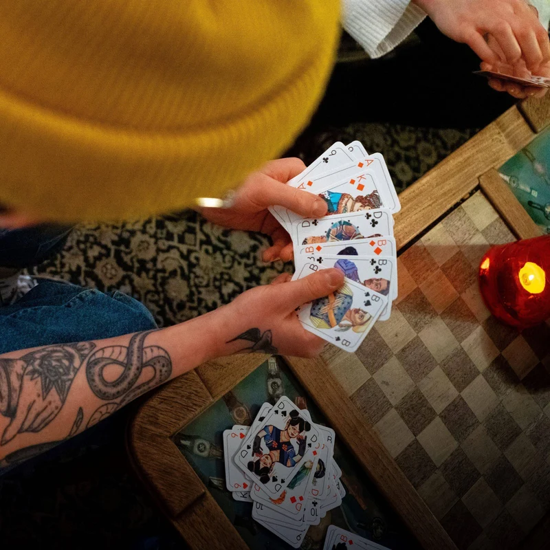 Doppelkopf Spielkarten, gendergerecht