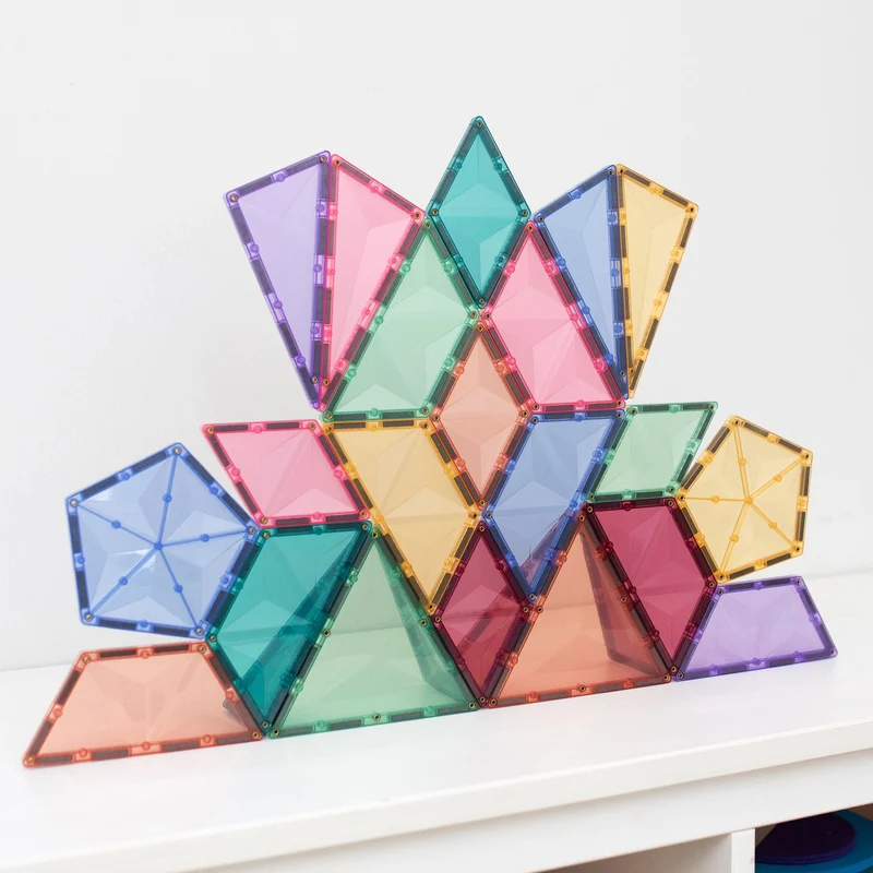 Magnetbausteine – Pastell Shape Expansion Pack 48 Teile
