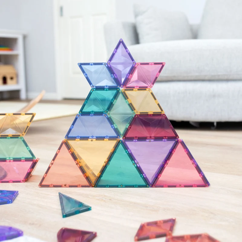 Magnetbausteine – Pastell Shape Expansion Pack 48 Teile