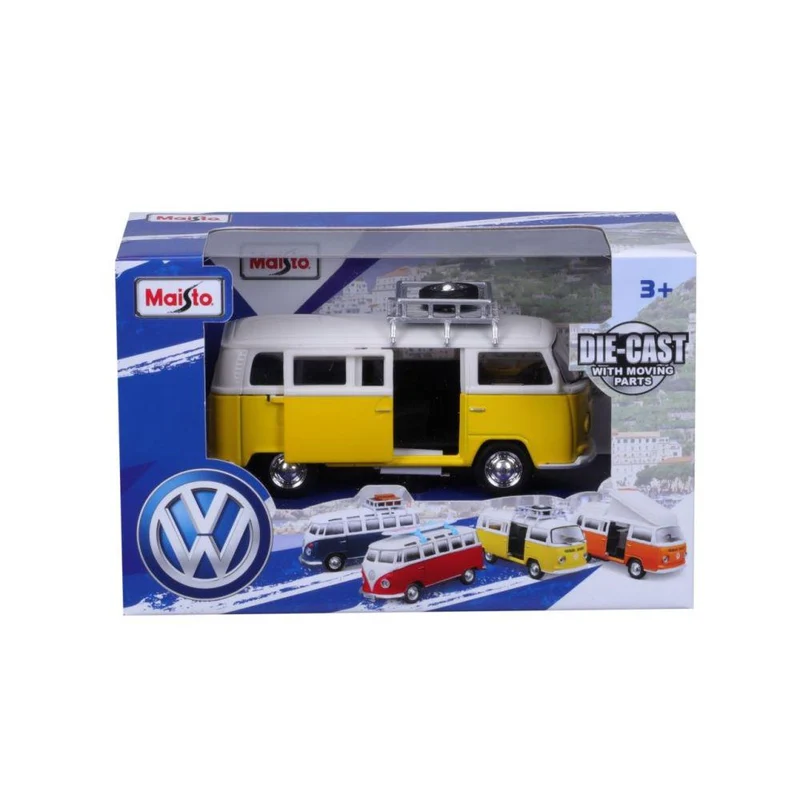 Maisto VW Samba Bus, 1 Stk. assortiert