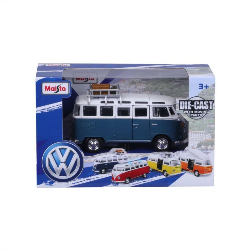 Maisto VW Samba Bus, 1 Stk. assortiert