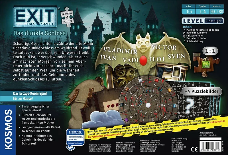 EXIT - Das Spiel + Puzzle E09: Das dunkle Schloss