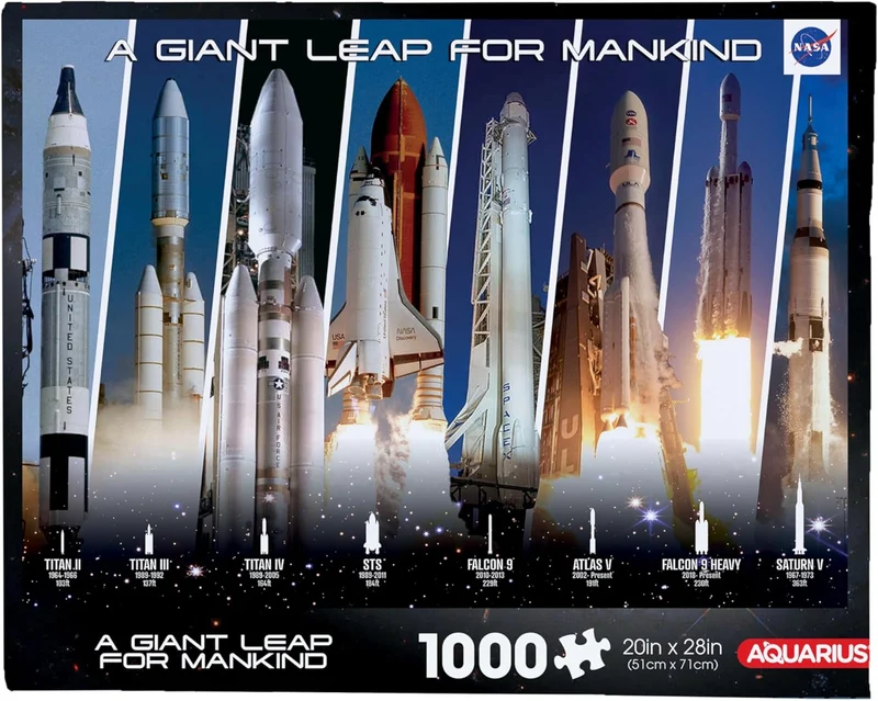 NASA - Rocket Grid (1000pcs)