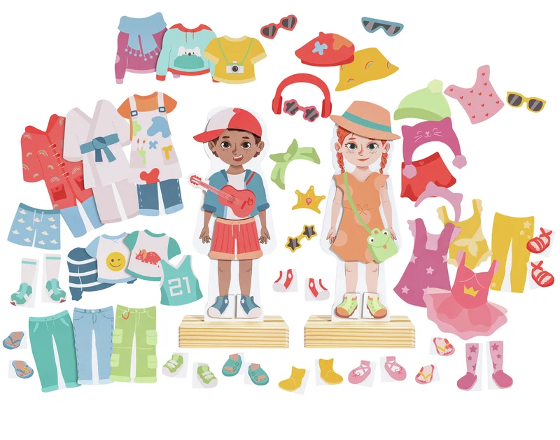 Dress-Up Magnetic Puzzle