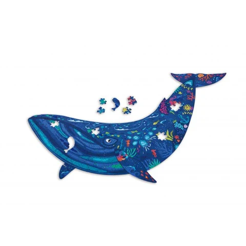 Shimmer Shaped Humpback Whale Puzzle (Floor)