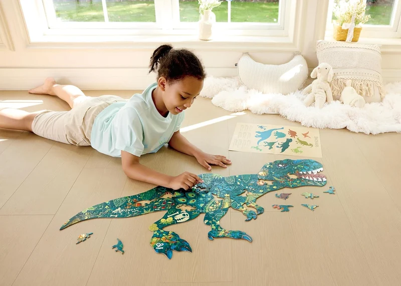 Shimmer Shaped Dinosaur Puzzle (Floor)