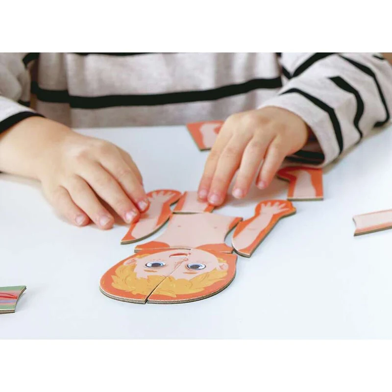 Human Body Magnetic Puzzle