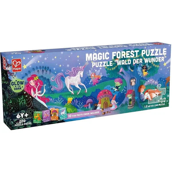 Glow-in-the-Dark Magic Forest Floor Puzzle