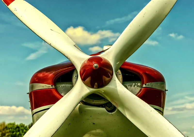 92347 Fortbewegung - Propellerflugzeug Puzzle