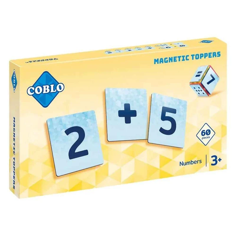 Magnetische Blöcke - Zahlen 60 Stück