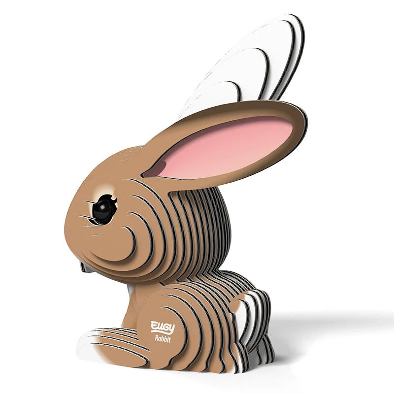 Öko-Puzzle 3D – Kaninchen