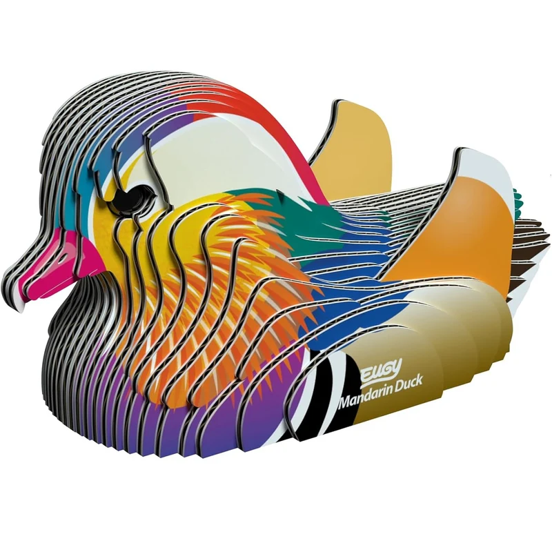 Öko-Puzzle 3D – Mandarinente