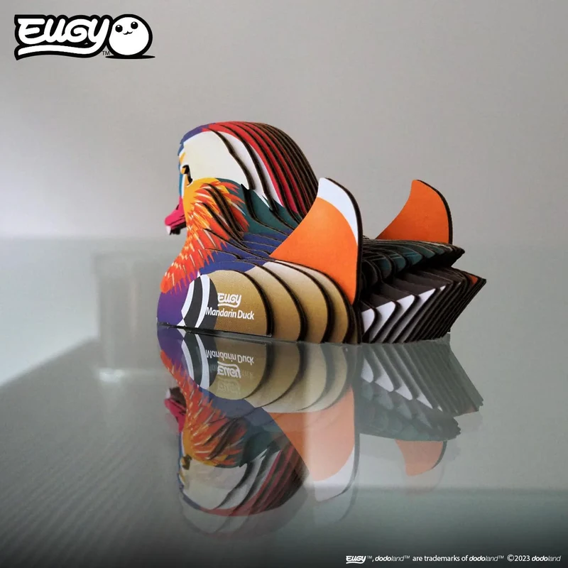 Öko-Puzzle 3D – Mandarinente