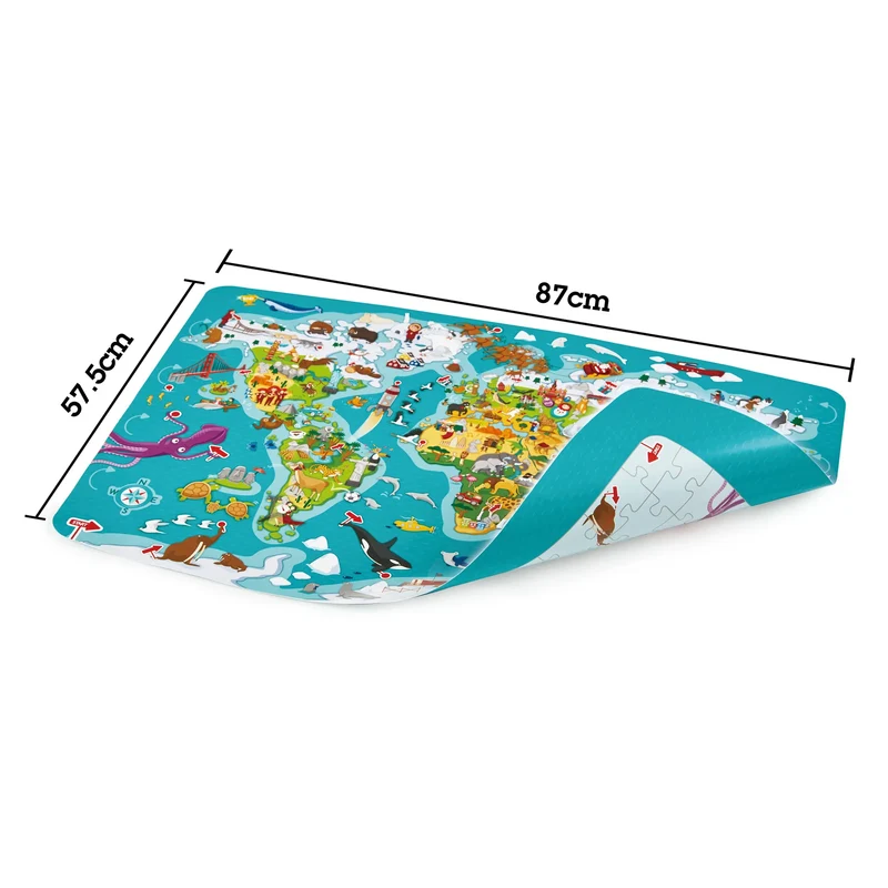 2-in-1 World Tour Puzzle & Game