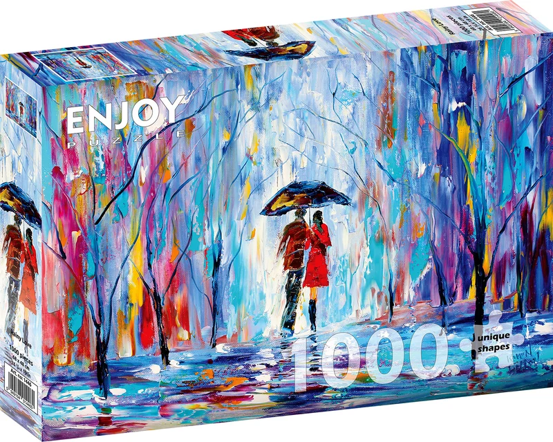 PFG Rainy Love (1000pcs) (Usage/Used - PUZZLES FOR GOOD)