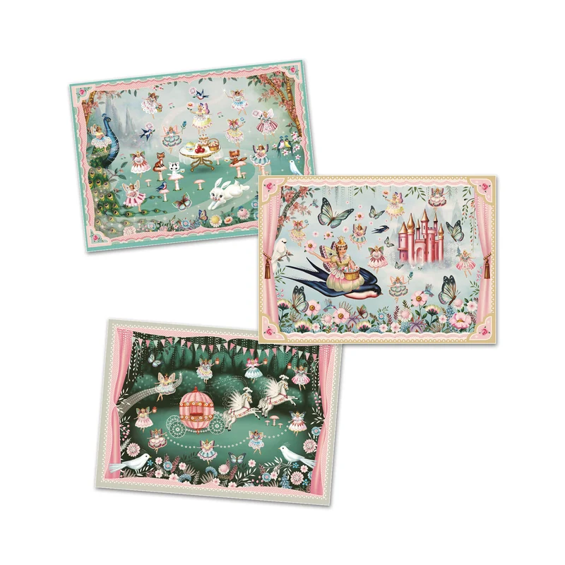 Abziehbild-Set – Wunderland