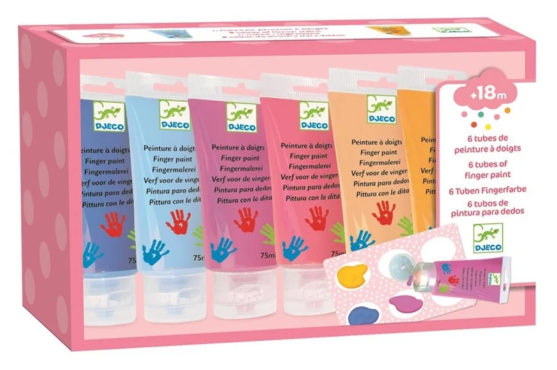 Fingerfarben in Tuben – Sweet