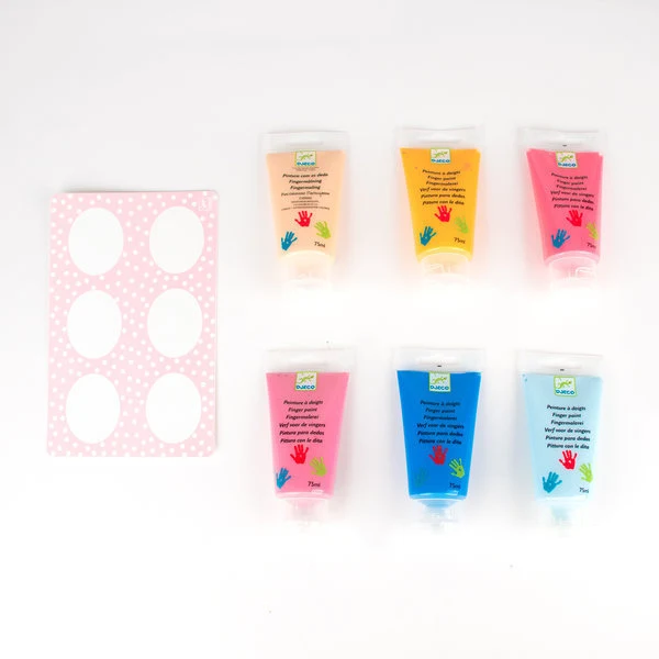 Fingerfarben in Tuben – Sweet
