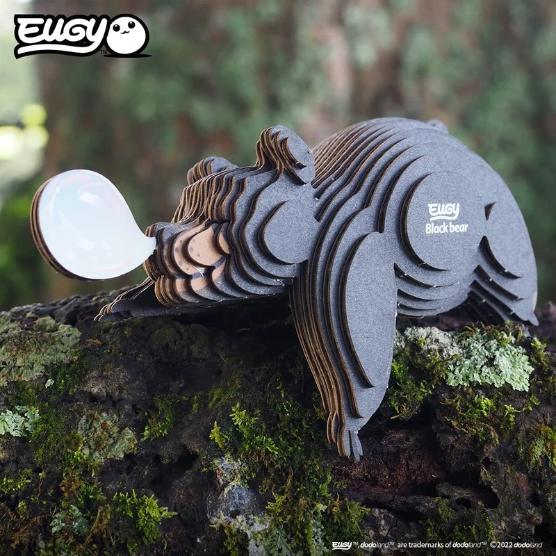 Öko-Puzzle 3D – Braunbär