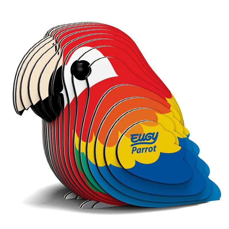 Öko-Puzzle 3D – Papagei