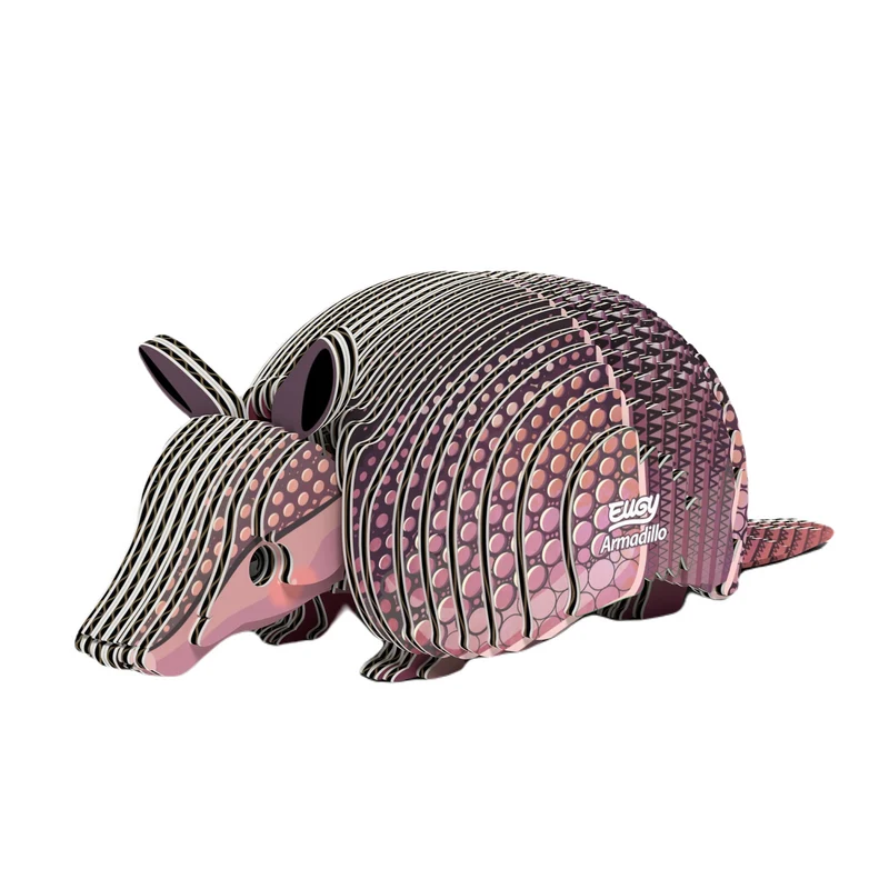 Öko-Puzzle 3D – Panzertier