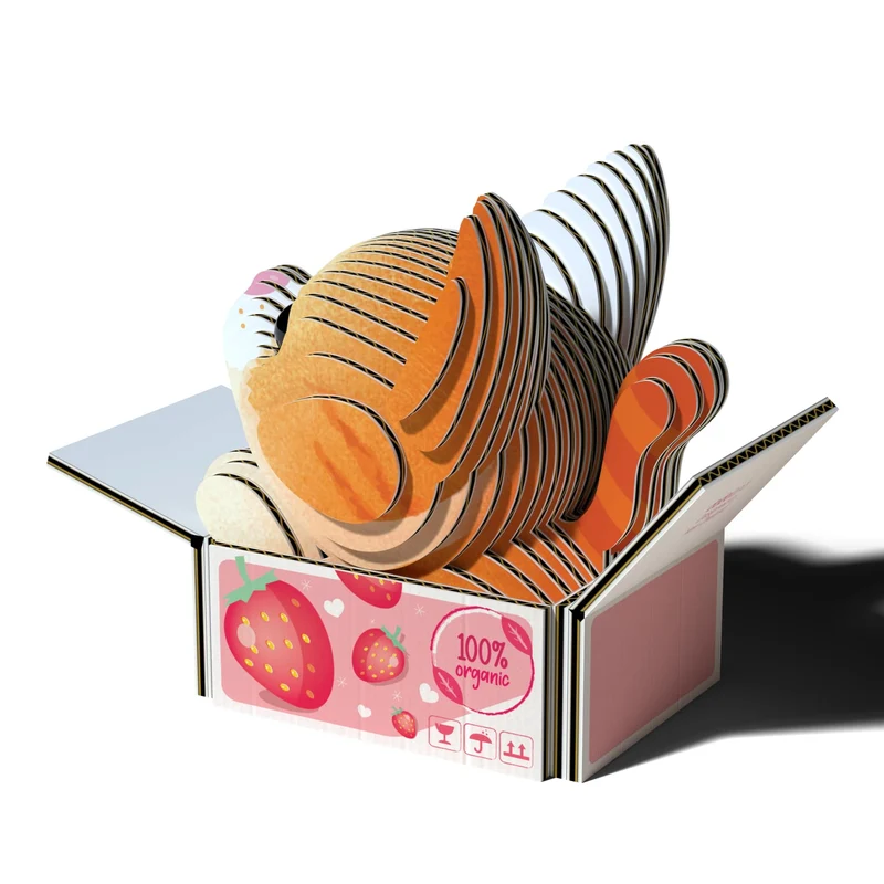 Öko-Puzzle 3D – Kätzchen Pumpkin