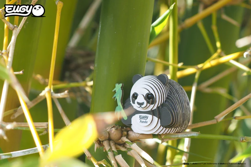 Öko-Puzzle 3D – Panda