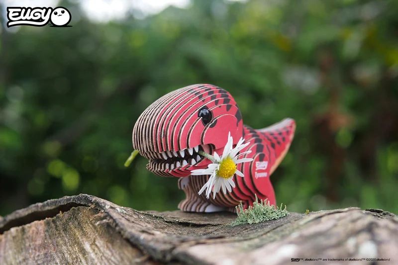 Öko-Puzzle 3D – Tyrannosaurus