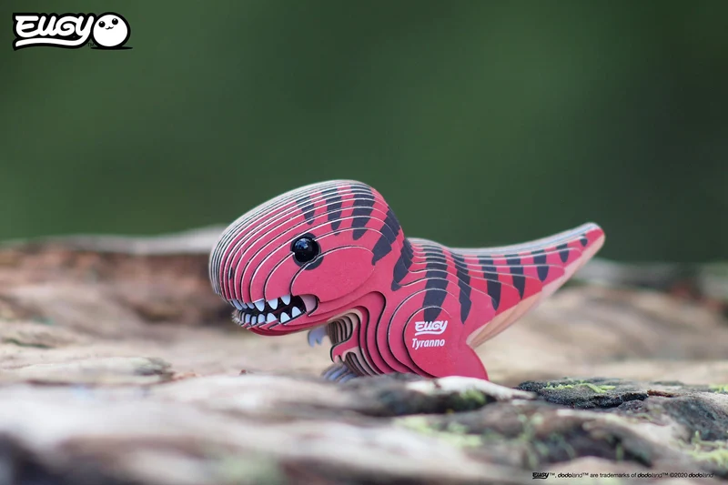 Öko-Puzzle 3D – Tyrannosaurus