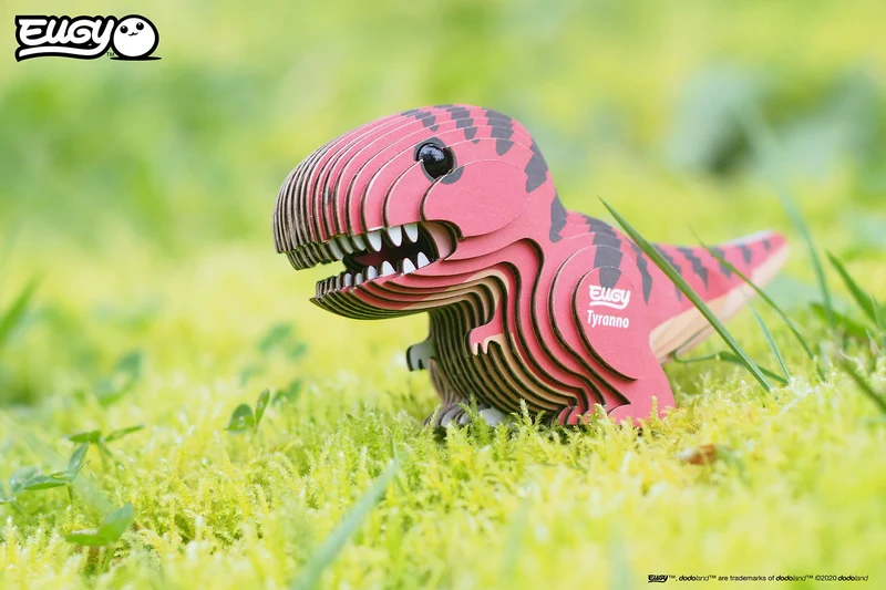 Öko-Puzzle 3D – Tyrannosaurus