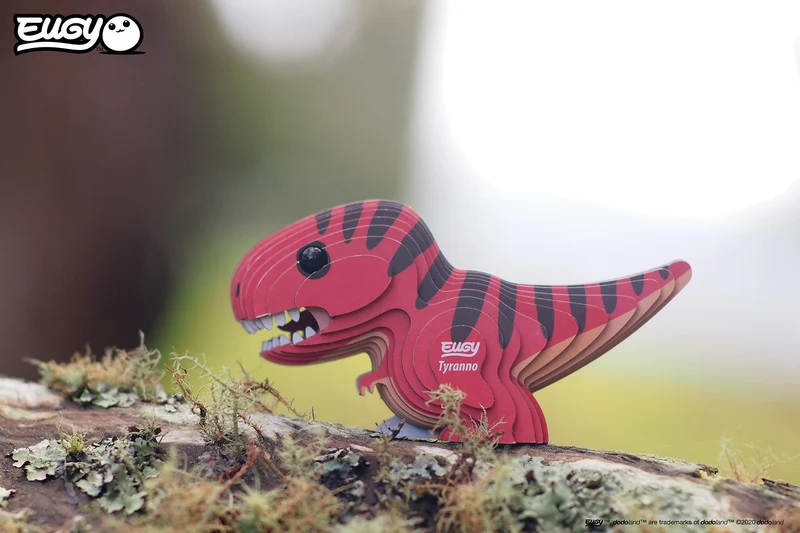 Öko-Puzzle 3D – Tyrannosaurus