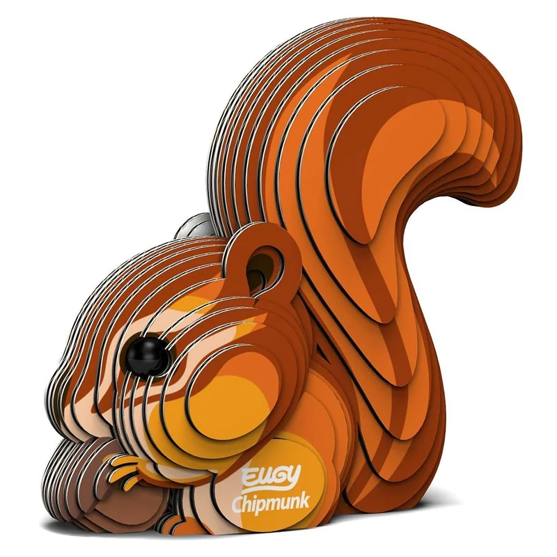 Öko-Puzzle 3D – Eichhörnchen