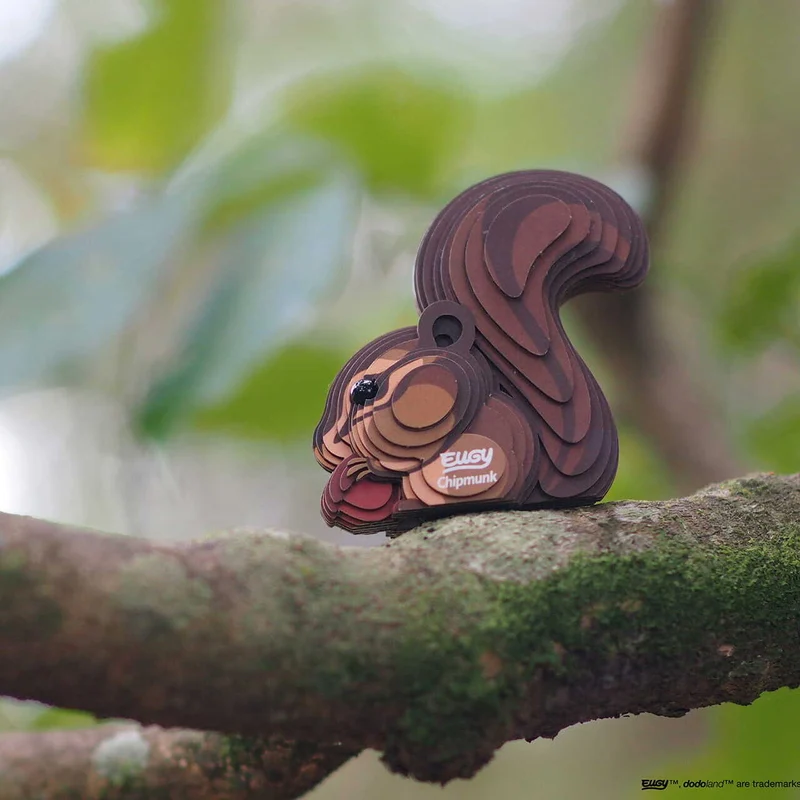 Öko-Puzzle 3D – Eichhörnchen