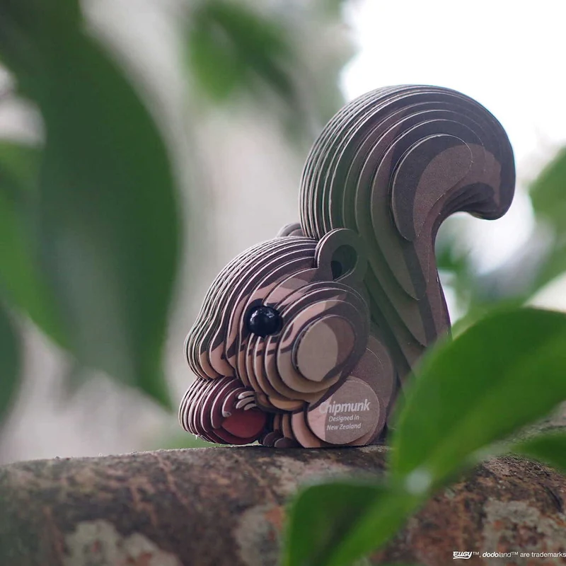 Öko-Puzzle 3D – Eichhörnchen