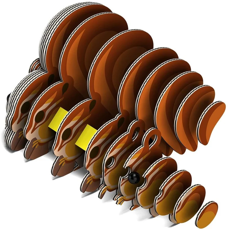 Öko-Puzzle 3D – Eichhörnchen
