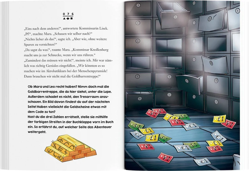 EXIT - Das Buch: Der rätselhafte Bankraub (Kids)