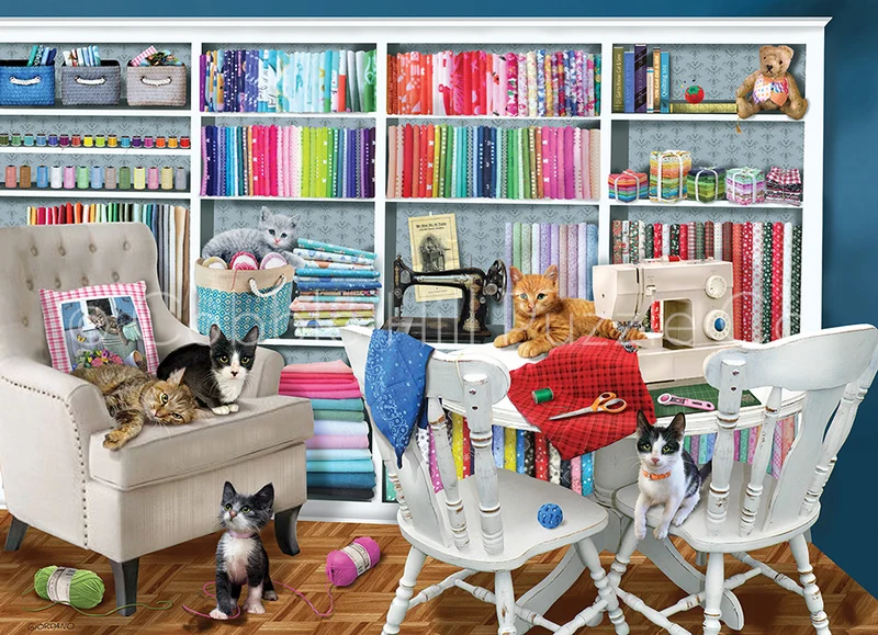 Sewing Room, Robert Giordano (1000pcs)