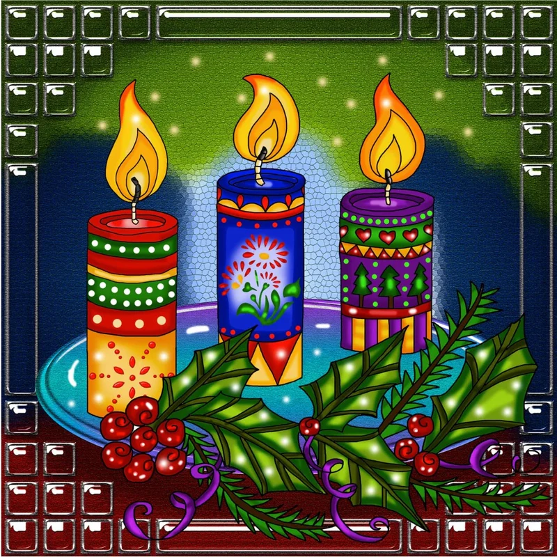 Diamond Painting - Chandelles, Anie Maltais