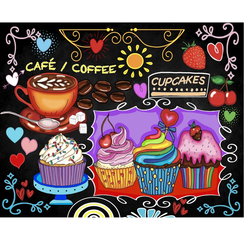 Diamond Painting - Cupcakes, Anie Maltais