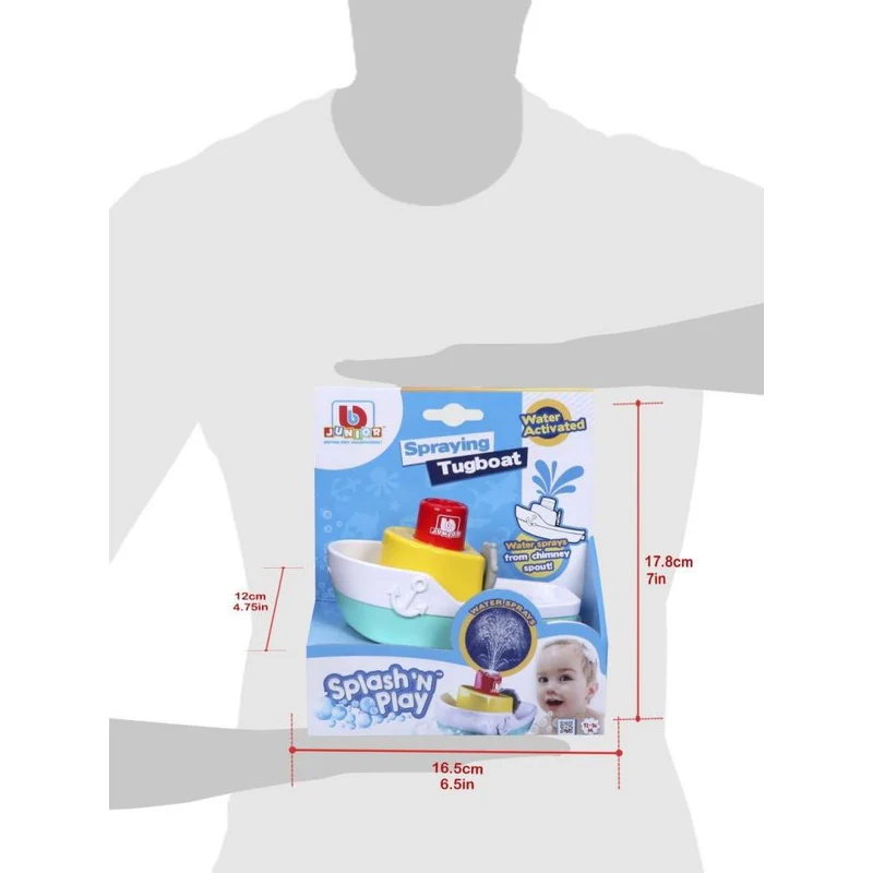 BB Junior Splash'n Play Boot mit Wasserfontäne