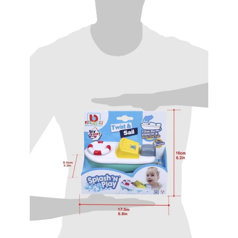 BB Junior Splash'n Play Boot mit Propellerantrieb