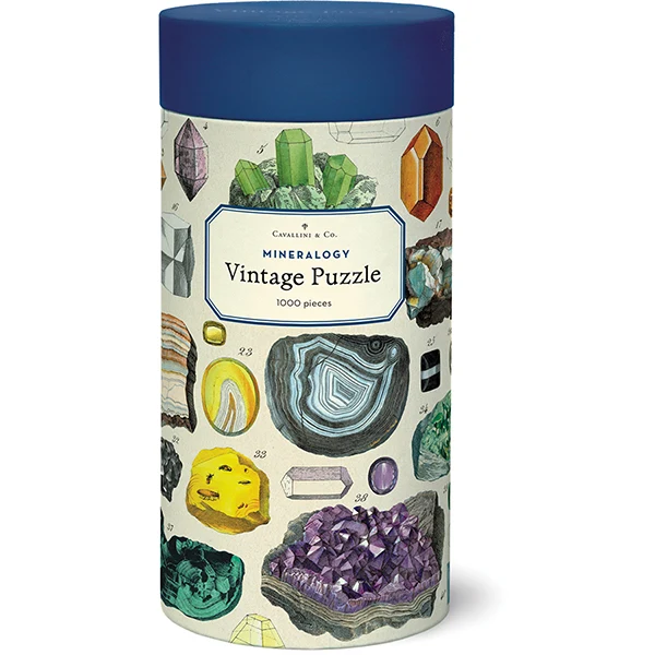 PFG Vintage - Mineralogy (1000pcs) (UsageUsed – PUZZLES FOR GOOD)