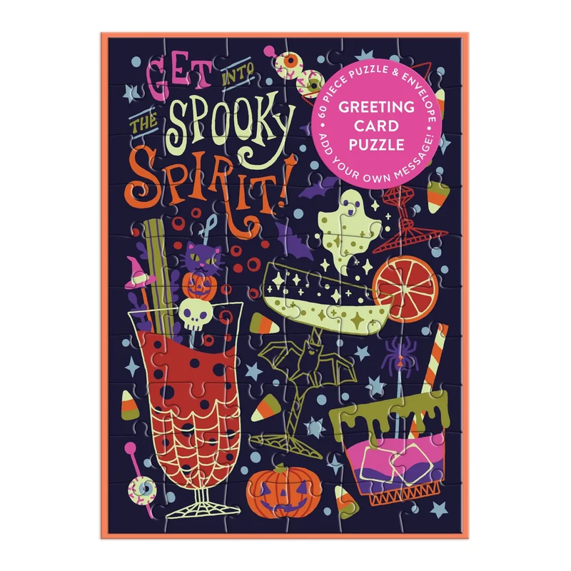 Greeting Card - Get Into the Spooky Spirit (60pcs)
