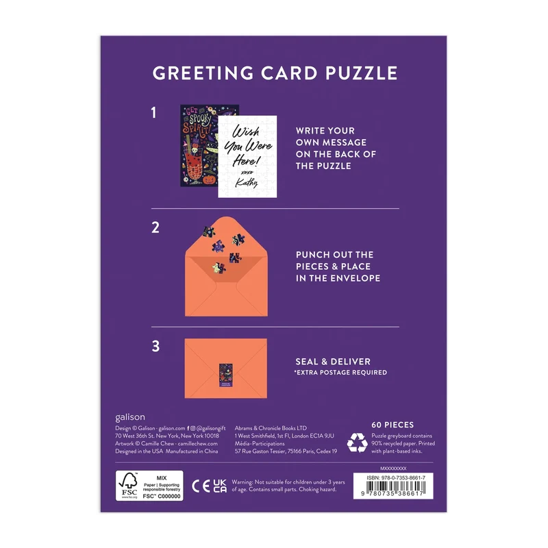 Greeting Card - Get Into the Spooky Spirit (60pcs)