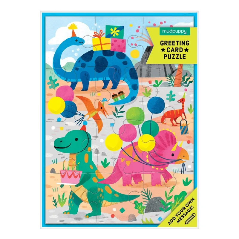 Greeting Card - Dino Party (12pcs)