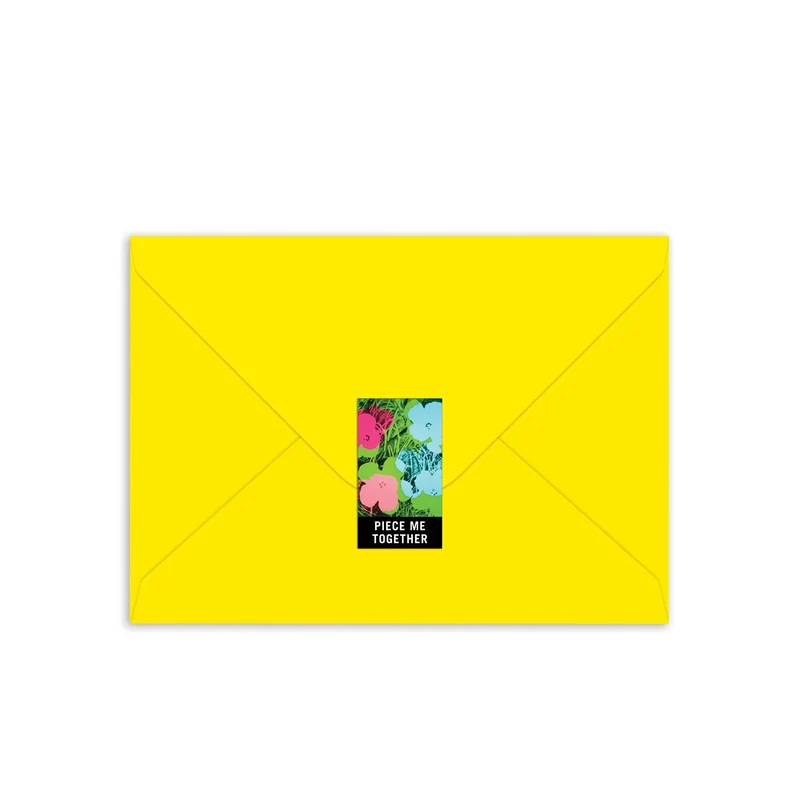 Greeting Card - Andy Warhol Flowers (60pcs)
