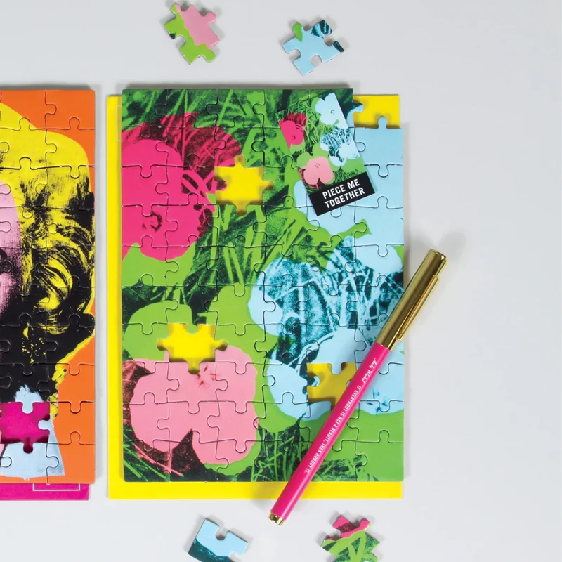Greeting Card - Andy Warhol Flowers (60pcs)