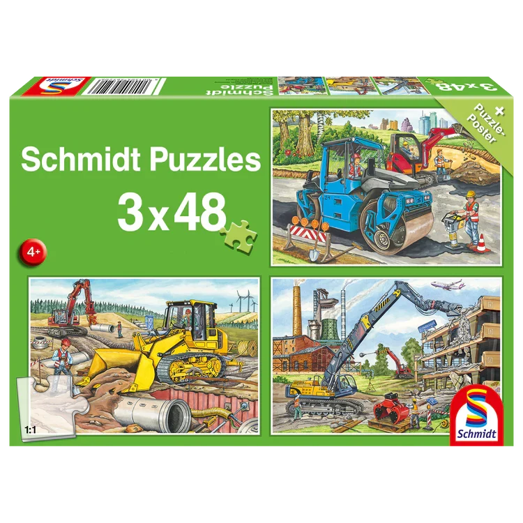 On The Construction Site (3 x 48pcs)
