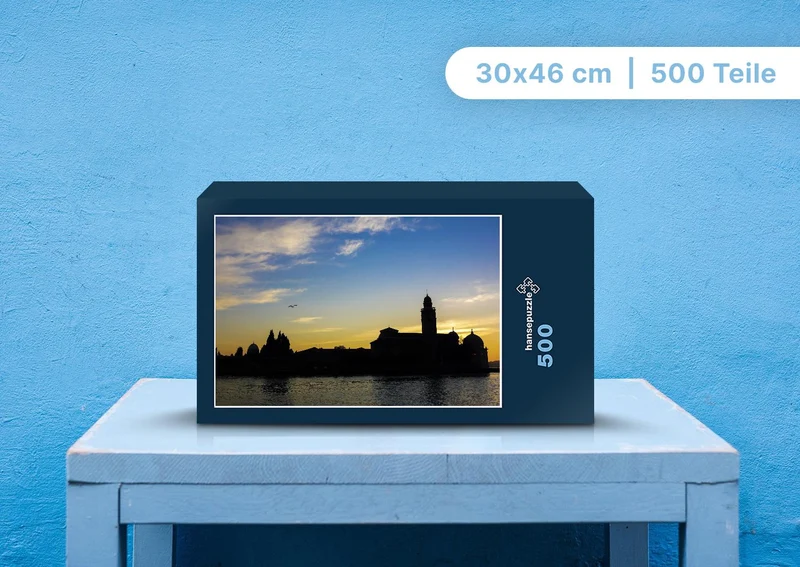 94680 Gebäude - Sonnenuntergang Puzzle